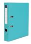 Lever arch file, 50 mm, A4, PP/cardboard, with metal shoe, VICTORIA OFFICE, turquoise